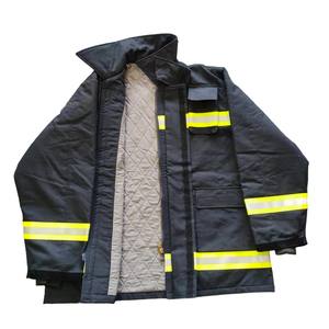 Oem En469耐火性最大柔軟性消防スーツ制服消防士用反射テープ付き - Product Image 4