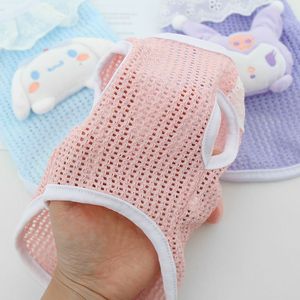 Cute Cartoon Pet Summer Mesh Vest Dog Breathable Clothing Sanrio Style <b>Cat</b> <b>Clothes</b> Pink Purple Blue - Product Image 4