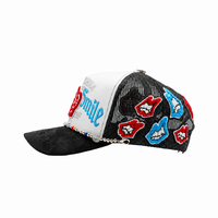 Casquettes de sport 5 panneaux de haute qualité, originales, avec logo brodé 3D, style A-Frame, Baez, Barbas, personnalisées et de créateur