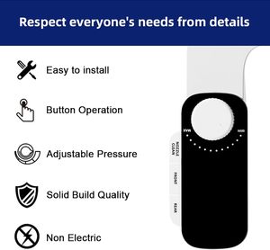Venta al por mayor: Rociador de bidé autolimpiante de doble boquilla ultrafino, personalizado para inodoro, sin función Shattaf - Product Image 4