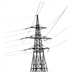 Factory Price High Quality Electrical Steel Tower 300KV 500KV Transmission Line Tower