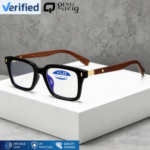 <span class=keywords><strong>Gafas</strong></span> de lectura personalizadas al por mayor para hombre, anti luz <span class=keywords><strong>azul</strong></span> para trabajo con ordenador, ópticas D +1.50 +2.50 +0.75 - Product Image 1