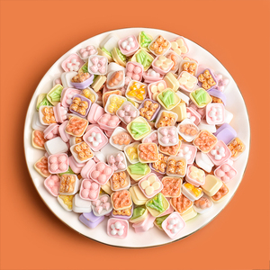 Cabujones de resina de base plana DIY, dijes de comida en miniatura (platos de hot pot y verduras) para decoraciones navideñas y teléfonos móviles - Product Image 5