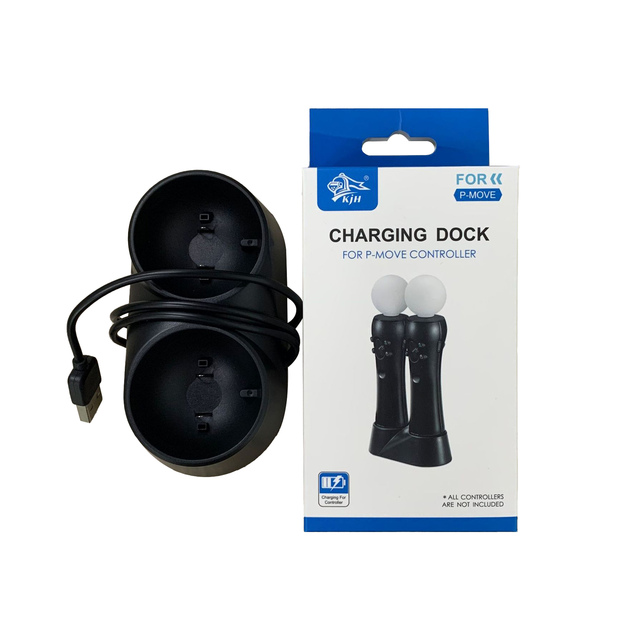 Joystick for Playstation 4 PS Move Gaming Accessories Dual Charger Dock for PS3 / PS4 VR Motion Controller
