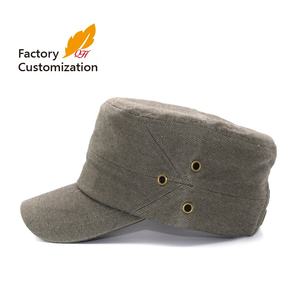 قبعة حماية من الشمس في الهواء الطلق مصنوعة خصيصًا ، قبعة حماية من الشمس المسطحة ، عيون معدنية ، قابلة للتنفس من من من خلال - Product Image 3