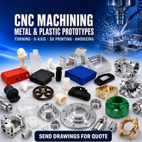 Pièces usinées CNC de haute précision sur mesure OEM pour le tournage et le fraisage d'aluminium, d'acier inoxydable, de laiton, de métal et de plastique