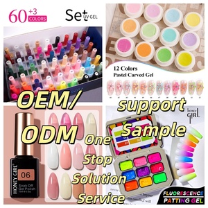 HONEY GIRL Kit de Vernis Gel UV d'Extension 12 Couleurs OEM Aurora, Gel Dur Non Adhésif pour Mains, Fournitures en Vrac pour Ongles, Gel Constructeur 4 en 1 - Product Image 6
