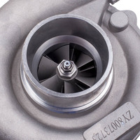 Turbocharger T4 T04E A/R 0.57 Baru, Berpendingin Oli dengan Saluran Oli & Manifold untuk Nissan Patrol Y60/Y61 500HP