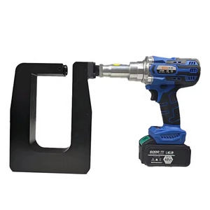 Herramienta de Perforación Hidráulica Eléctrica Portátil con Batería LX-20080, Perforadora Hidráulica Rápida <span class=keywords><strong>para</strong></span> Ángulos de Hierro y Canales - Product Image 1