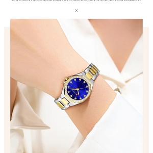 Montre pour femme CURREN 9100, étanche, marque haut de gamme, montre-bracelet élégante pour femme, bracelet en acier inoxydable, montre décontractée pour femme - Product Image 4
