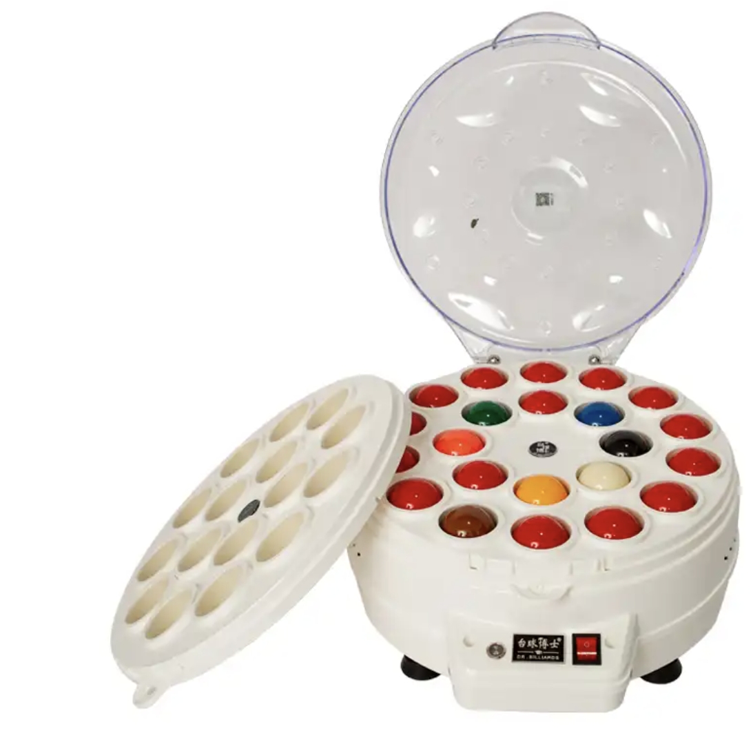 Snooker Billiard Cleaning Machine, Pool Ball Polishing Machine, 16 Balls Snooker Clean Bulletproof Ballistic, Pool Ball Cleaner Adatto per Biliardo Ball Set Snooker Ball Set