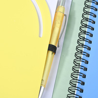 Carnet de notes à spirales en cuir PU avec logo personnalisé, couverture rigide, papier kraft vegan, stylo, papeterie, agenda, cadeau pour l'école, les voyages