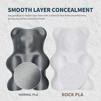 Filament PLA Marbre 1,75 mm 1 kg pour imprimante 3D Ender 3 V2 Creality Prusa Sidewinder Filament PLA torsadé soigneusement