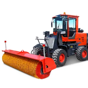 Road Cleaning Sweeper Truck Snow Shovel Removing Machine For Sale