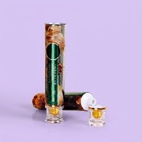Tubes de dentifrice cylindriques personnalisés en aluminium-plastique avec logo, 12,7-35 mm, 90 ml, vente en gros, bouchon à vis, étiquette privée UV