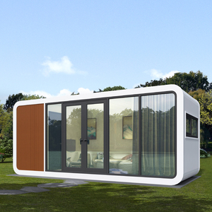 <span class=keywords><strong>Apple</strong></span> Cabin 20ft 40ft Exterior Moderno Pop Space Pod Deslizante <span class=keywords><strong>Apple</strong></span> Cabin Container Casa Prefab <span class=keywords><strong>Home</strong></span> <span class=keywords><strong>Apple</strong></span> Flotante - Product Image 4