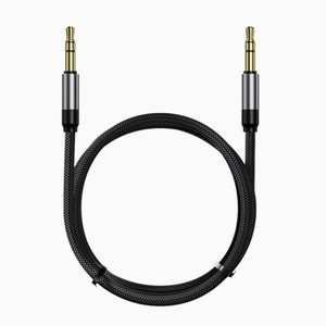 <span class=keywords><strong>Cable</strong></span> <span class=keywords><strong>de</strong></span> Audio Estéreo Trenzado AUX <span class=keywords><strong>de</strong></span> 3.5mm a 3.5mm, Macho a Macho, para Auriculares y Uso Exterior - Product Image 1