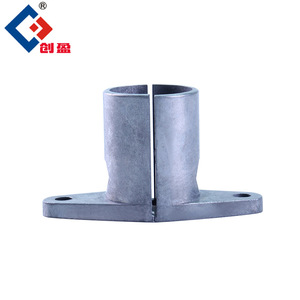 Lean Pipe Fixing Base Aluminum Alloy 6000 Series Anodized For Aluminum Profiles - Product Image 1