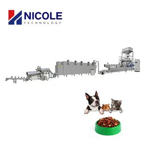 Big Capacity Automatic Pet Food Processing Machines Dog Biscuits Manufacturing Equipment