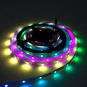 Bande LED réactive pour musique Ws2812B Bande LED 60 IP67 pour course de chevaux Bande lumineuse LED architecturale - Product Image 5