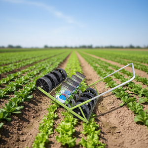 Seminatrice manuale per ortaggi, un ottimo strumento per la semina di cavoli, ravanello e altre verdure a foglia. - Product Image 2