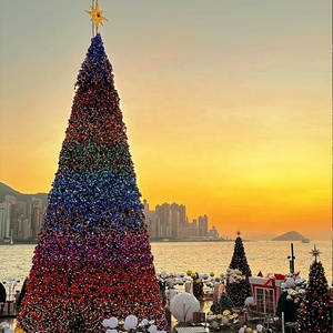 Christmas <strong>Tree</strong> with <strong>Led</strong> <strong>Lights</strong> 10m 20m Christmas <strong>Tree</strong> for Holiday Events Decoration - Product Image 4