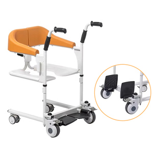 Chaise de transfert hydraulique manuelle pour patient KSM-206, nouvelle conception, équipement de levage de patient portable, prix abordable - Product Image 2