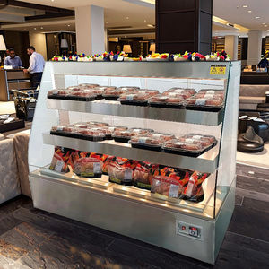 خزانة تدفئة/تبريد فاخرة مزدوجة الأغراض من Target Superstore لأطباق السوشي قضبان السلطة وتسوقي درجات الحرارة المتعددة - Product Image 5