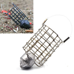 Mangeoire à appâts pour panier de pêche à la carpe, en acier inoxydable et en plomb, piège à appâts, méthode d'alimentation, Offre Spéciale - Product Image 5