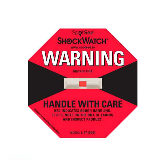 Authorized Distributor SHOCKWATCH L-47 IMPACT INDICATOR 20500 Shock Sensors