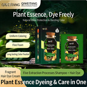 Teinture capillaire authentique, shampoing naturel et teinture capillaire à base de plantes avec formule professionnelle pour une couleur organique et des soins capillaires - Product Image 2