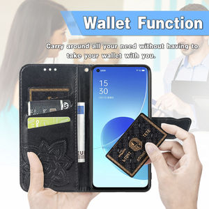 เคสโทรศัพท์สามใบสำหรับ <span class=keywords><strong>OPPO</strong></span> <span class=keywords><strong>Reno</strong></span> <span class=keywords><strong>6</strong></span> 5G,เคส Mandala ลายนูนสำหรับอุปกรณ์เสริมโทรศัพท์มือถือ - Product Image 4