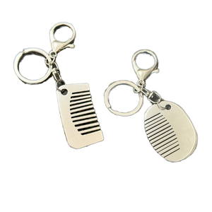 Factory Spot Stainless Steel <b>Personalized</b> Creative Eco-friendly Modern Simplicity <b>Keychains</b> Bags Small Pendants Practical - Product Image 1