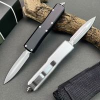 Couteau pliant de survie pour la jungle, la chasse et le camping, avec manche en alliage d'aluminium CNC haut de gamme, outil utilitaire EDC DIY