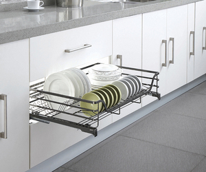 Cocina almacenamiento cajones armarios organizadores platos y cuencos cestas capas alacenas para Cocina - Product Image 3
