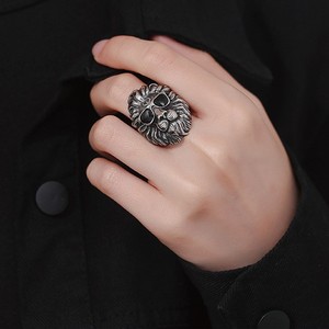 Anelli di Moda Hip Hop Punk Gotico con Testa di Leone, Vintage Cool in Acciaio Inossidabile 316L PVD per Uomo, Gioielli all'Ingrosso Novità 2026 - Product Image 5