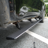 Barres latérales électriques Power Side Steps pour GWM POER en alliage d'aluminium, Plug and Play OBD2, étanches IP67, anti-pincement