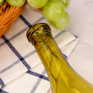 Botellas Vintage de vidrio verde amarillo de 750ml para vino alcohólico Brandy para gelatina, dulces, fideos de Chocolate, comida para bebés - Product Image 4