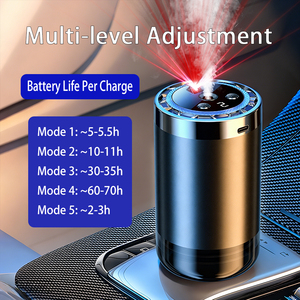 Diffuseur d'huile parfumée intelligent pour voiture haut de gamme 50 ml, lumière rouge étoile fantaisie, démarrage/arrêt automatique, désodorisant d'air pour voiture, lumière d'ambiance - Product Image 5