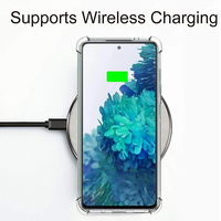 Vente en gros d'usine, coque en silicone TPU antichoc pour Samsung Note 10 20 PRO Plus A52 A72 A32 A42 S21 S22 S30 Ultra Plus, coque de téléphone