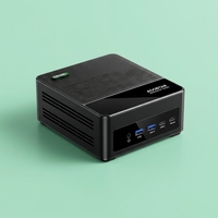 Nuevo Mini PC para Juegos AMD Ryzen 7 8845HS, 24GB GDDR5, SSD, USB4, WiFi6, Ethernet Dual de 2.5G, Windows 11/Linux
