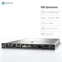 Serveur Dell PowerEdge R650 1U d'occasion pour les tests en laboratoire académique, la recherche et la mise en place d'un environnement de laboratoire domestique moderne pour les entreprises