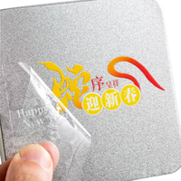 Autocollants Métalliques Personnalisés en Nickel Doré Électroformé, Lettres 3D Transférables, Étiquettes Métalliques UV Gaufrées, Décalcomanies Cosmétiques Adhésives