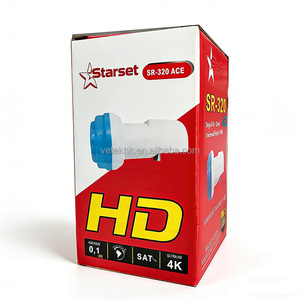 Receptor de Banda Ku 1080P, LNB Universal para Satélite, Receptor de TV Satelital 1080P, Banda Ku Universal - Product Image 1