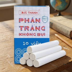 Craie blanche sans poussière en carbonate de calcium extrudé, fournitures scolaires de qualité supérieure, distributeur mondial en gros - Product Image 1