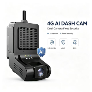 Dash Cam 4G WIFI GPS a 2 Canali con Doppia Lente 1080p, Scheda 256GB, Registratore di Guida per Taxi e Camion, DMS ADAS, G-Sensor, Visione Notturna, <span class=keywords><strong>APP</strong></span> - Product Image 2