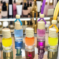 Flacon de parfum de haute qualité pour voiture, diffuseur de parfum vide pour voiture avec bouchon à vis