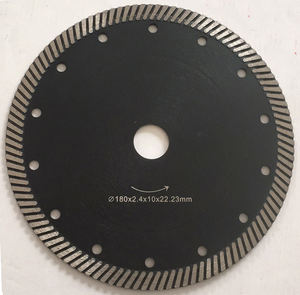 <span class=keywords><strong>Disque</strong></span> de coupe pour couper le granit, la porcelaine et la céramique, lame de scie diamant pressé à chaud, de qualité supérieure, 9/7 pouces, <span class=keywords><strong>180</strong></span> <span class=keywords><strong>mm</strong></span> - Product Image 6