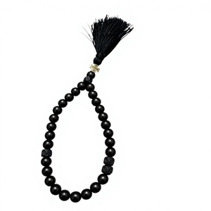 Vente en gros de perles de prière rondes en résine écologiques faites à la main, Tasbeeh islamique musulman, Misbaha, cadeau religieux - Product Image 5