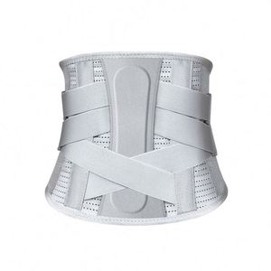 Ceinture de soutien lombaire pour la rééducation de la hernie discale, compression abdominale amincissante, genouillères et coudières en polyester et coton - Product Image 1